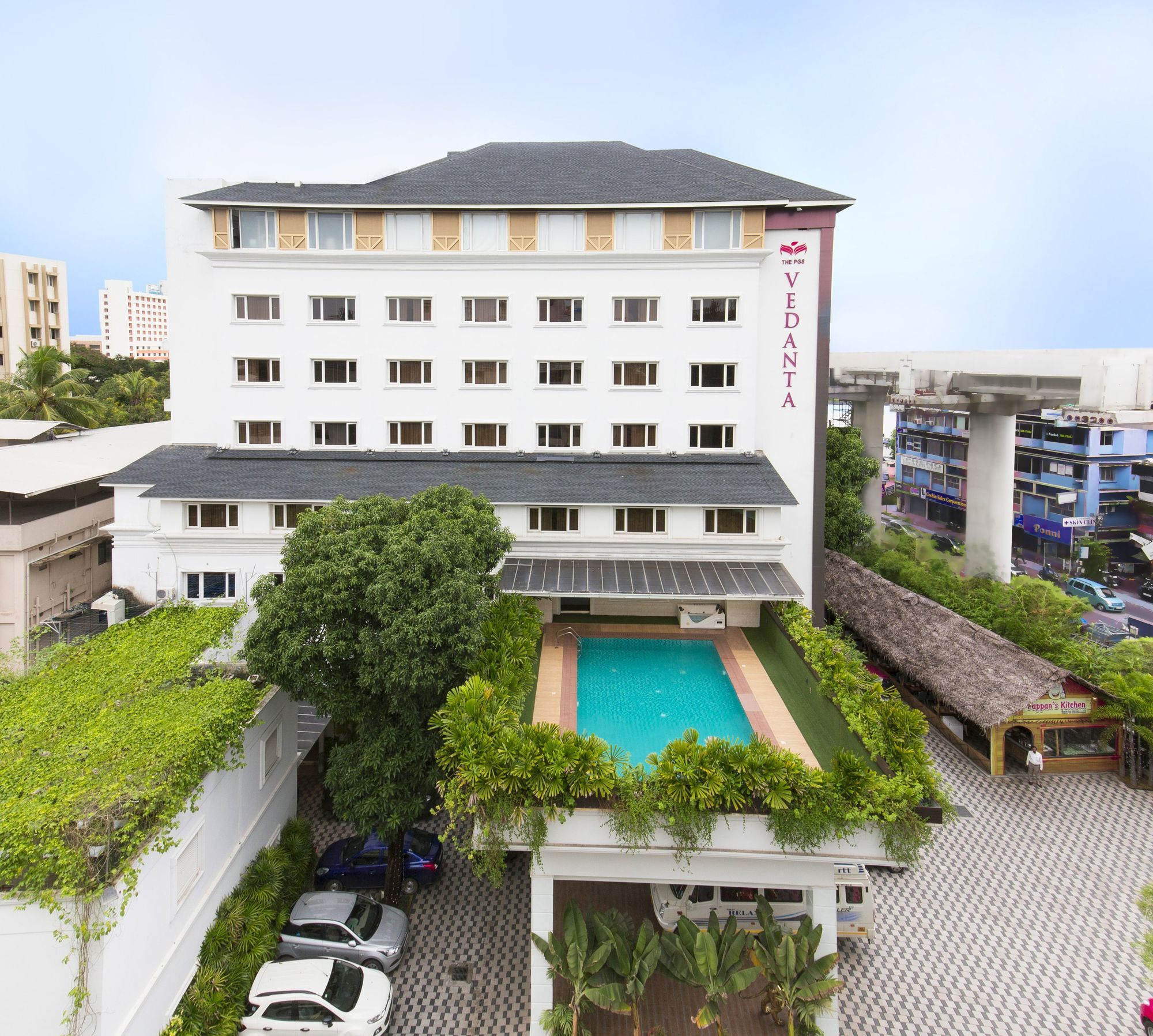 Pgs韦丹塔酒店 Kochi 外观 照片